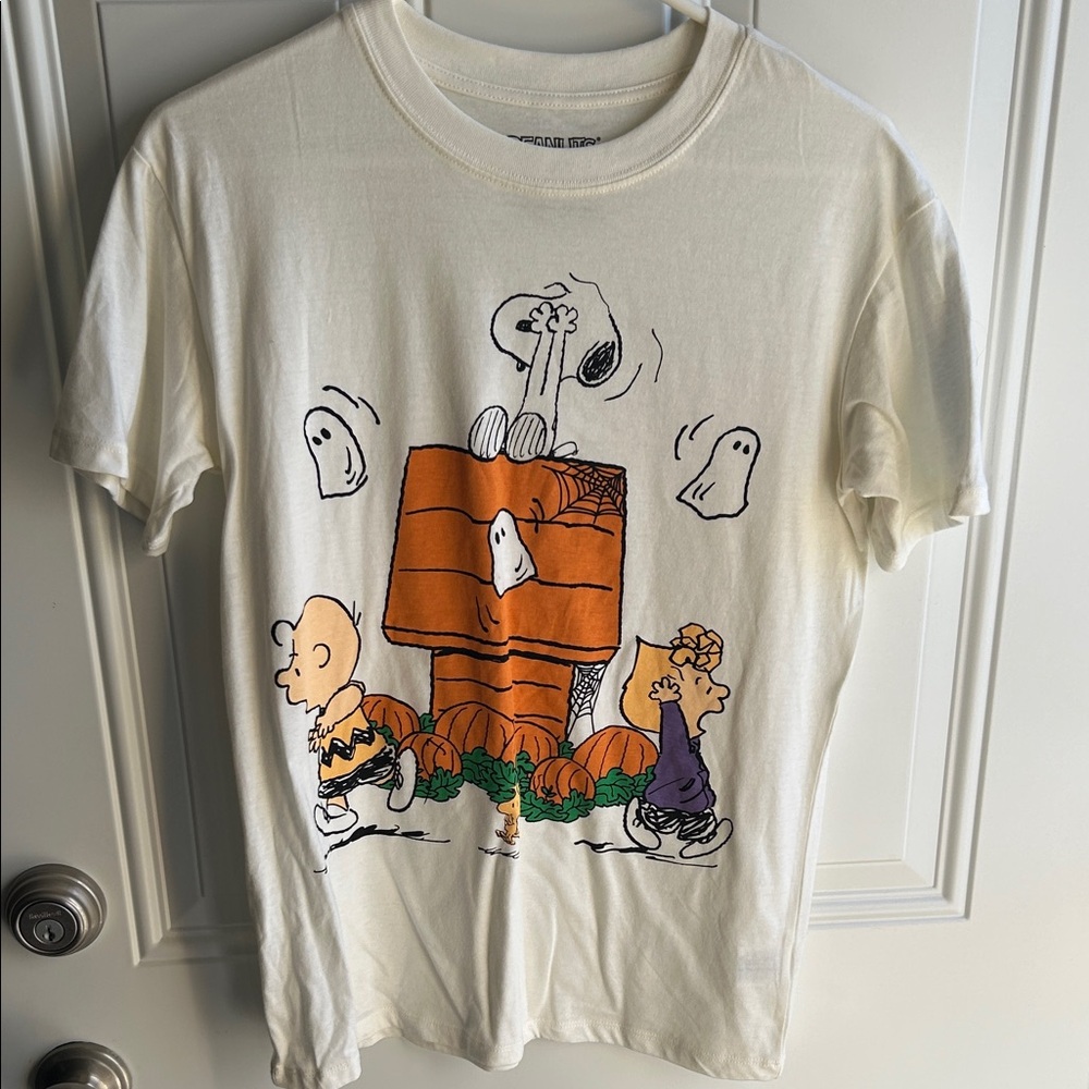 Peanuts Halloween T-Shirt - Cream